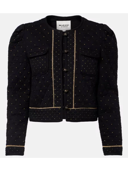 Cropp geacă Marant Etoile negru