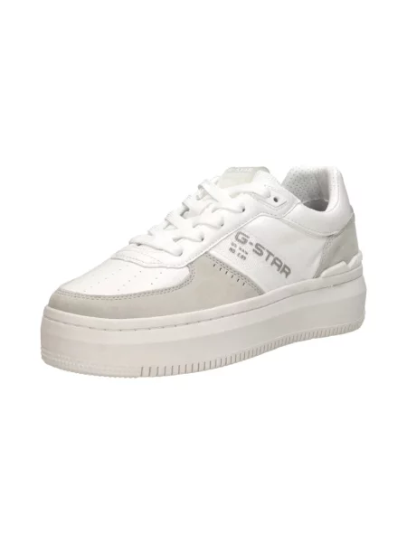 Sneakersy G-star skórzane białe