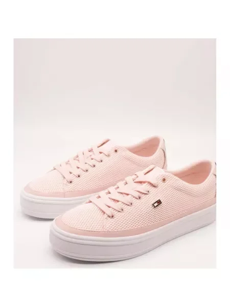 Félcipő Tommy Hilfiger rózsaszín
