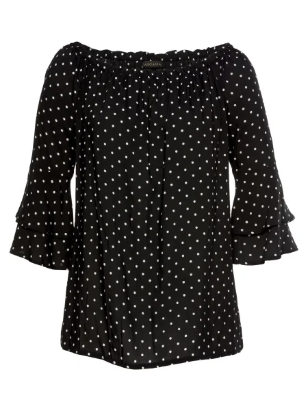 LASCANA Bluză negru