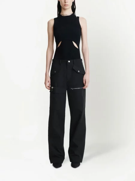 Marškinėliai be rankovių Dion Lee juoda