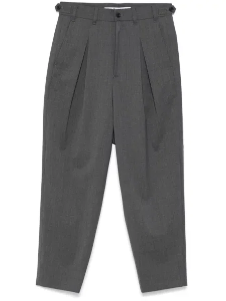Pantaloni White Mountaineering alb