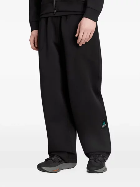 Tricou Adidas cu model camuflaj alergare din dantelă negru