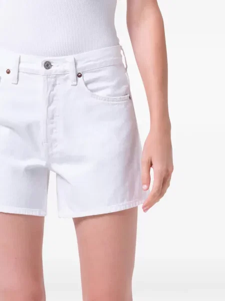 Pantaloni scurți Agolde alb
