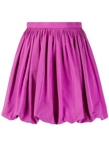 Fusta plisata Valentino Garavani plisată violet
