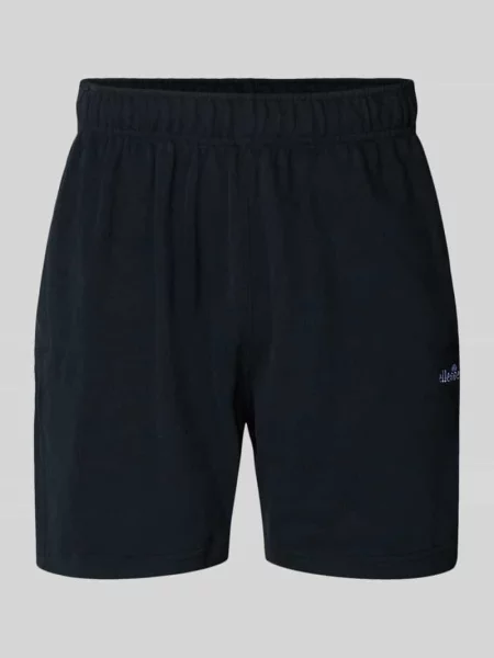 Szorty z wyhaftowanym logo model ZANICA' Ellesse czarne