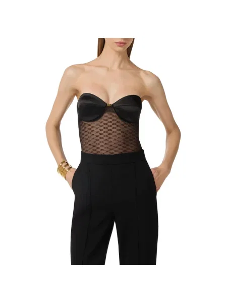 Top Elisabetta Franchi negru