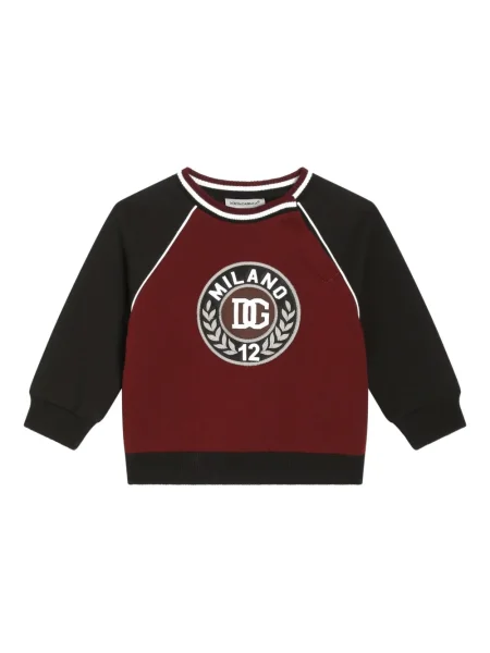 Bluza dziecięca Dolce And Gabbana czerwona