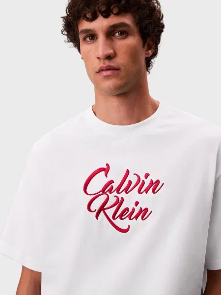 Футболка Calvin Klein Jeans біла
