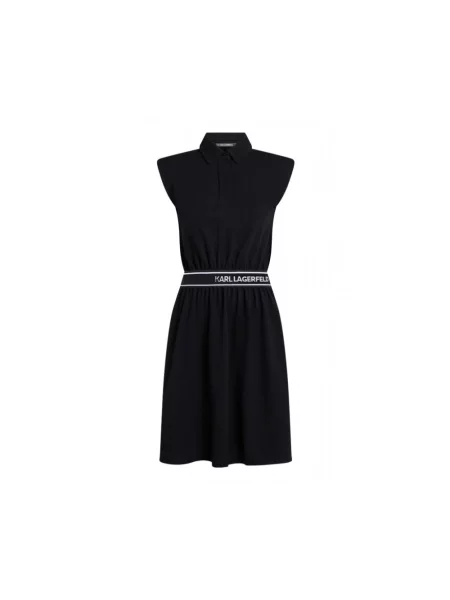 Karl Lagerfeld sukienka mini prosta czarny