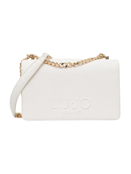 Liu Jo Torebki Kobieta Beżowy ONE SIZE Skóra Halona Shoulder Bag biała