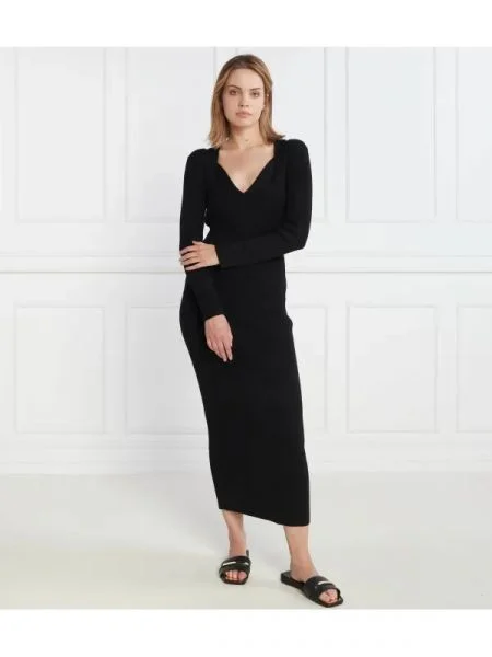 BOSS BLACK Rochie Famelina negru