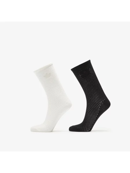 Zoknik adidas Crochet Crew Sock Off White/ Black M fehér