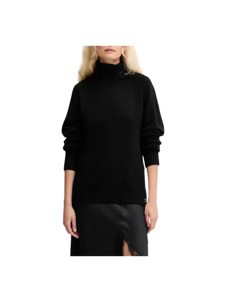 Sweter Silvian Heach wełniany czarny