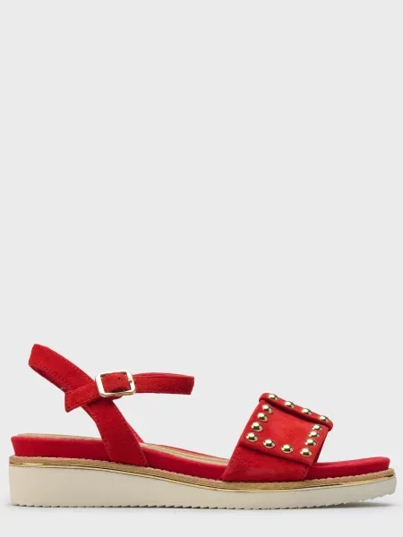 Босоножки Tamaris красные