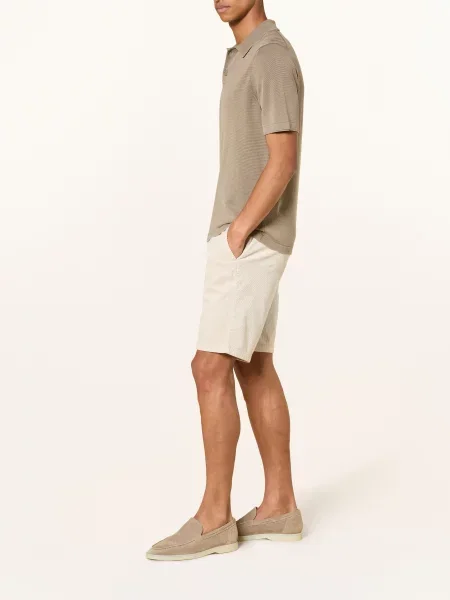 Brax Szorty Z Sztruksu Balu Ck Modern Fit beige beżowe