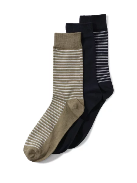 JACK & JONES Șosete JACLEO bleumarin / oliv alb