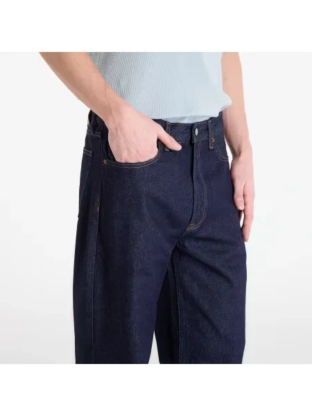 Дънки Calvin Klein Jeans Baggy Ck Classic Rinsed Jeans Blue синьо