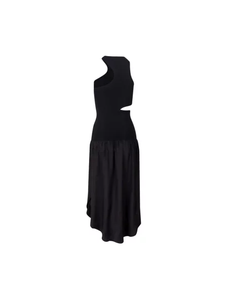 Sukienka maxi Stella Mccartney czarna