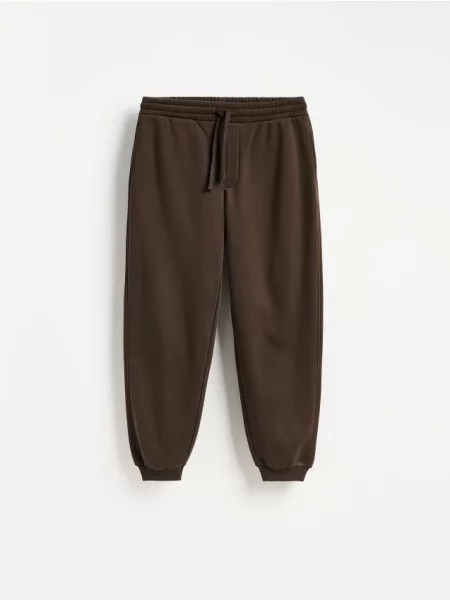 Reserved Pantaloni sport cu conținut ridicat de maro