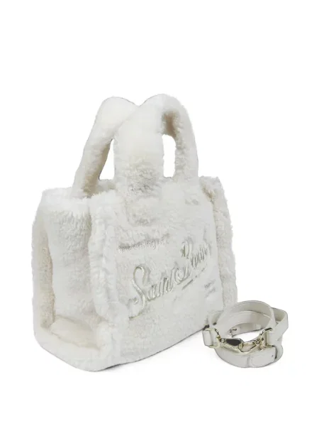 Ursuleț de pluș geantă shopper Mc2 Saint Barth alb