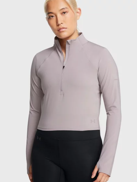 Спортивна кофта Under Armour на півзастібці сіра