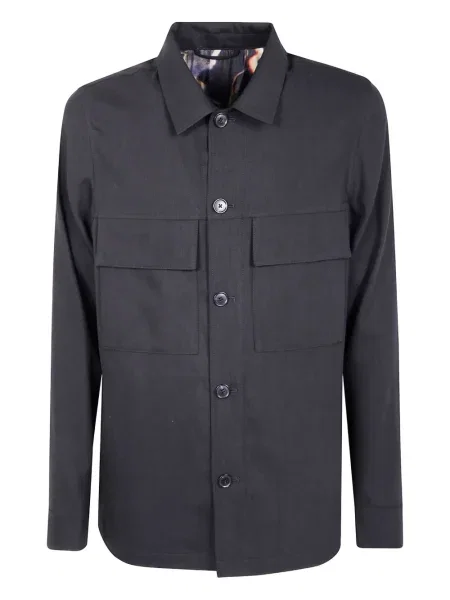 Geacă Paul Smith de lână negru