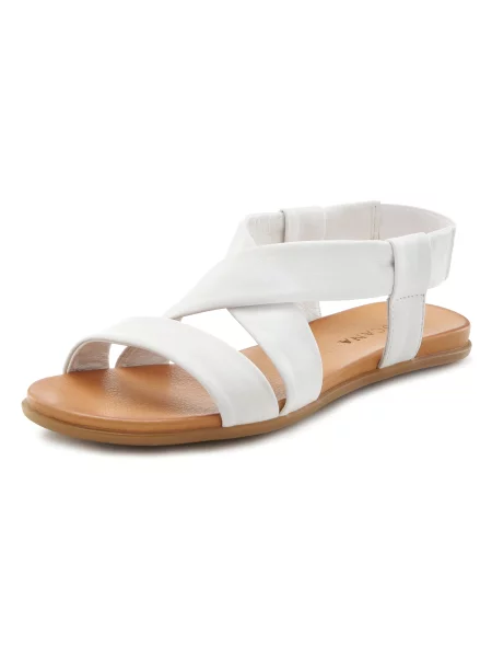 LASCANA Sandale alb