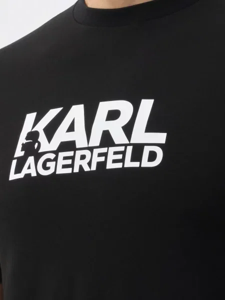 Футболка Karl Lagerfeld чорна