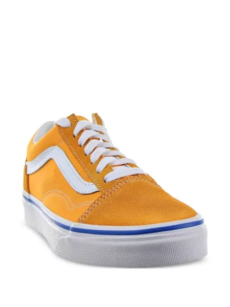 Sneakerși Vans Old Skool din piele de căprioară galben