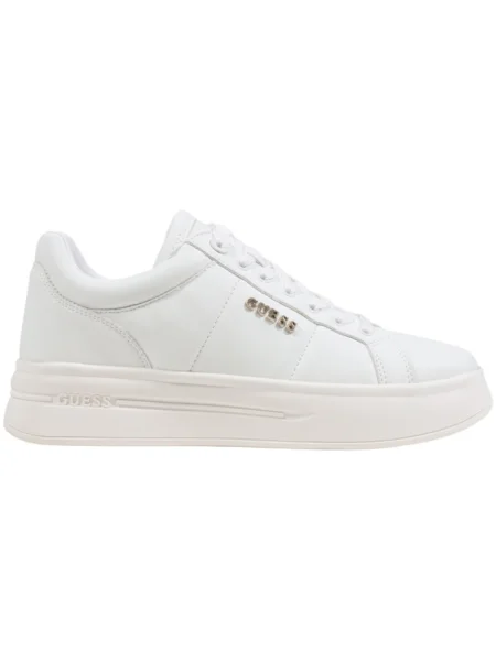 Pantofi Guess din piele alb