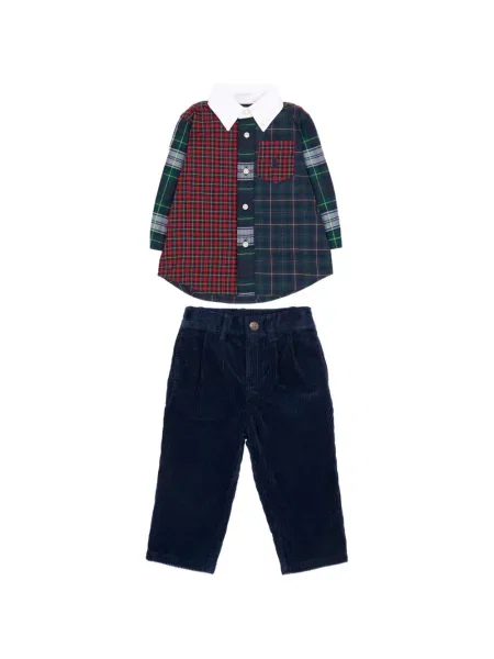 Koszula dziecięca Polo Ralph Lauren niebieska