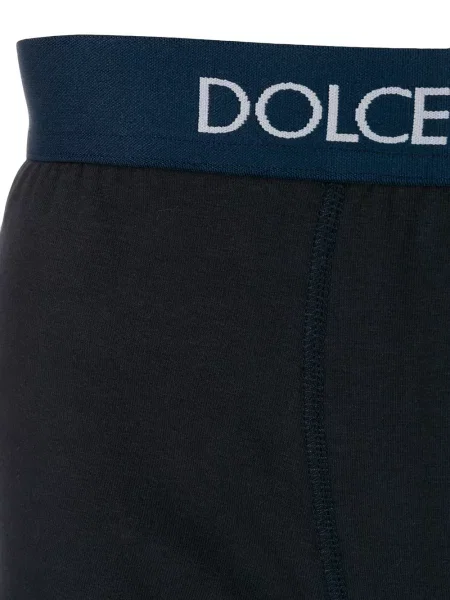 Boxerky Dolce & Gabbana s výšivkou modré