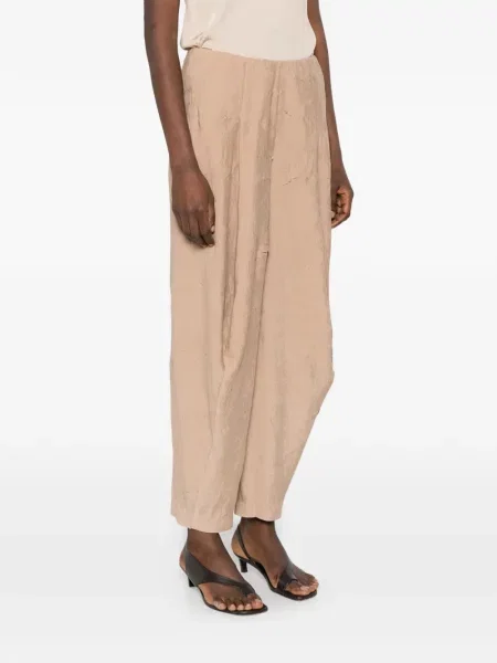 Pantaloni Giorgio Armani cu buzunar frontal maro