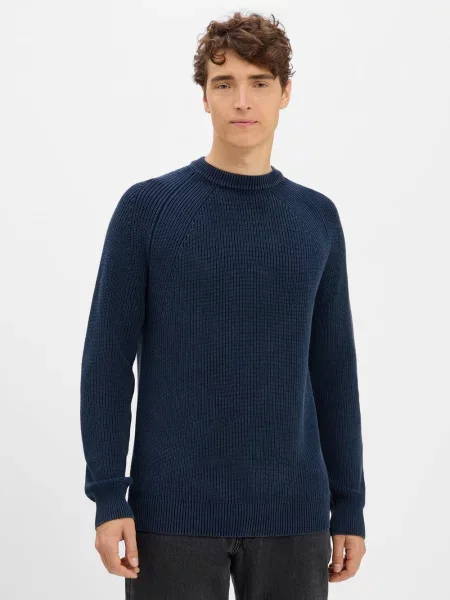 Drykorn Sweter Rippley blau niebieski