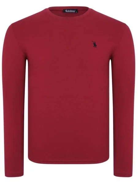 Тениска с дълъг ръкав Dewberry винено червено