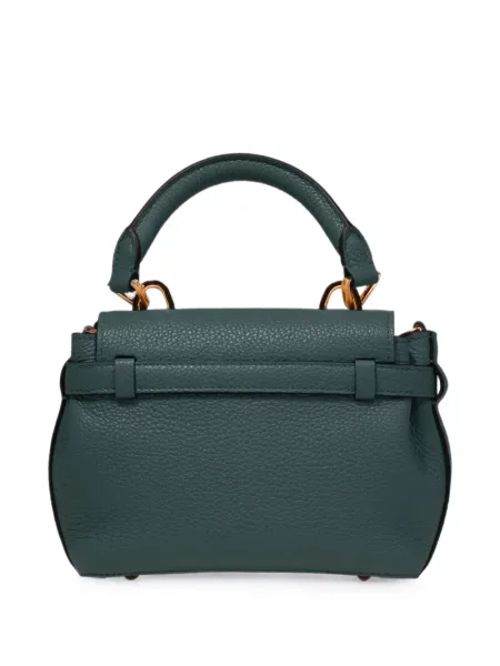 Geantă shopper Lancel din piele verde