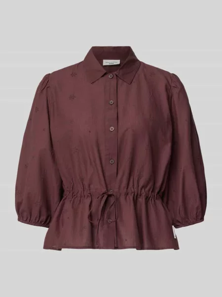 Bluzka z krótkim rękawem o kroju regular fit z czystej bawełny Marc O'polo Denim