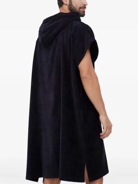Poncho Rip Curl cu glugă cu autograf negru