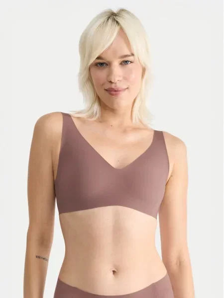 Бюстгальтер Sloggi без кісточок коричневий