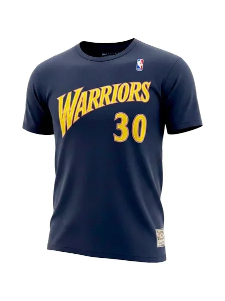 Tricou Mitchell & Ness albastru