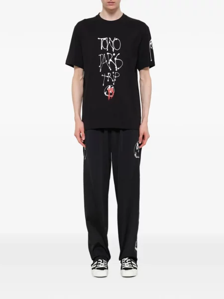 Tricou Y-3 cu imagine negru