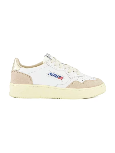 Sneakersy Autry skórzane białe