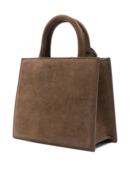 Geantă shopper Mc2 Saint Barth din piele maro