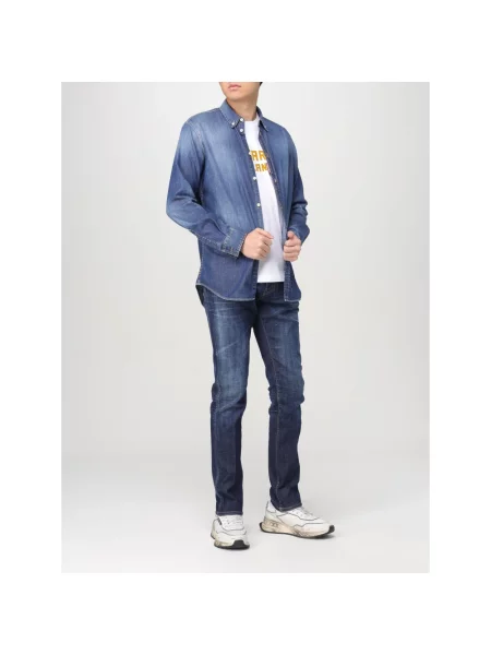 Jeansy Cool Guy Extra Slim Fit blau niebieskie