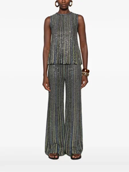 Top Missoni verde