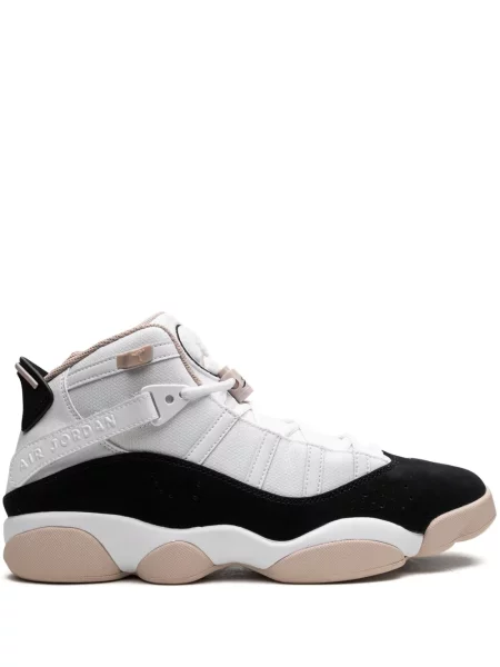Sneakerși Jordan cu strasuri alb