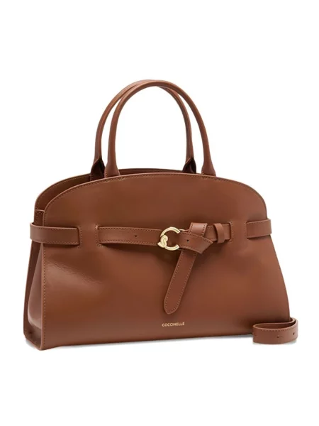 Torebka crossbody Coccinelle brązowa