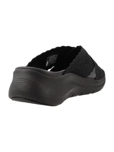 Šľapky Skechers čierna