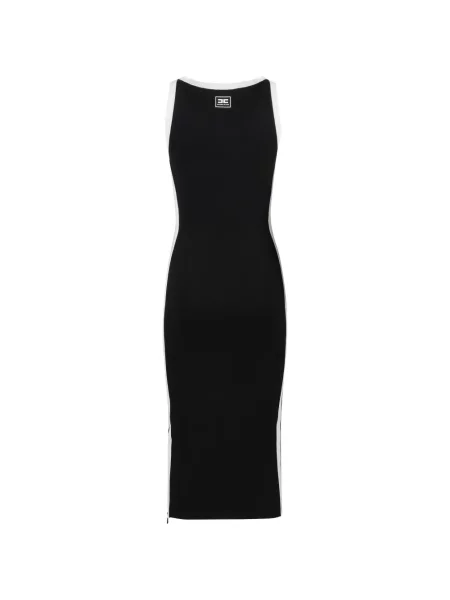 Rochie Elisabetta Franchi fără mâneci negru
